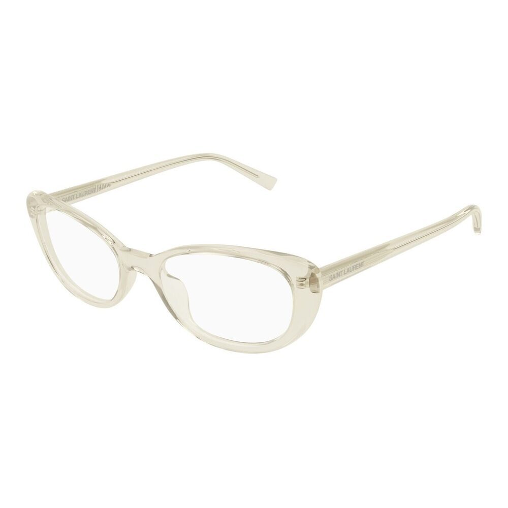 NWT Yves Saint Laurent SL 822-OPT Yellow 52mm Eyeglasses